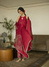 Maitreyi red dupatta