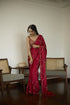Maitreyi red sari