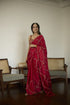 Maitreyi red sari