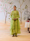 Maliha green kurta set