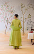 Maliha green kurta set