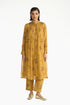 Mallika mustard tunic set