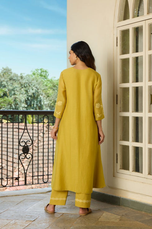 Marigold applique co-ord set