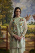 Meadow pista green checkered dress