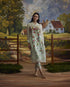 Meadow pista green embroidered kurta