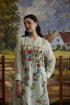 Meadow pista green embroidered kurta