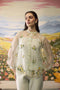 Meadow pista green organza shirt