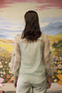 Meadow pista green organza shirt