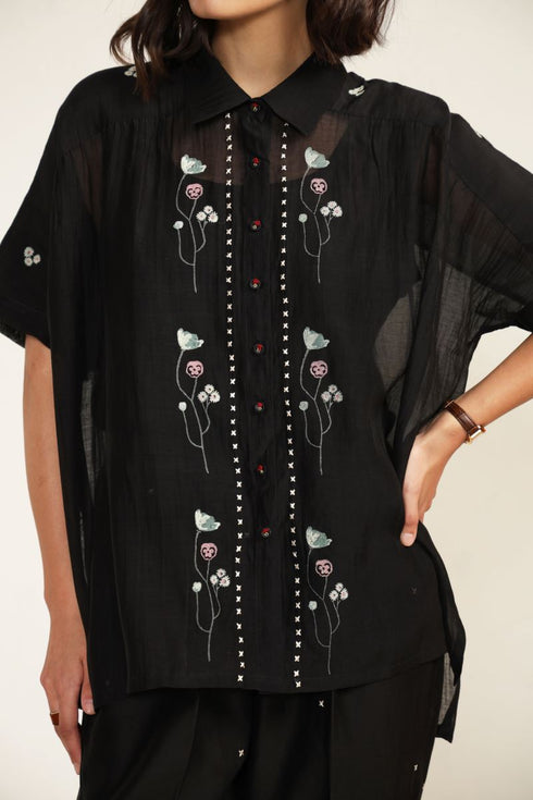 Meadows black shirt with pants