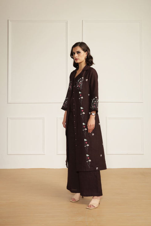 Meadows grape jacket with top and pants