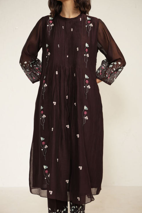 Meadows grape tunic with pants