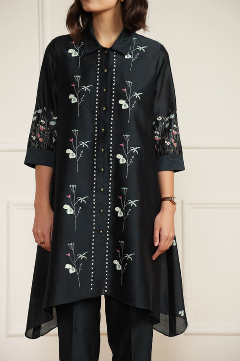 Meadows indigo shirt with pants