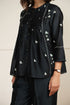 Meadows indigo top with straight pants