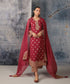 Mehrang maroon farshi kurta set