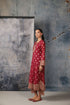 Mehrang maroon farshi kurta set