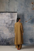 Mehrang olive green frockstyle kurta set