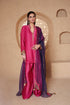 Mehrang pink short buti kurta set