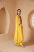 Mehrang yellow kaftan kurta set