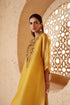 Mehrang yellow kaftan kurta set
