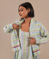 Mint bloom dress with jacket