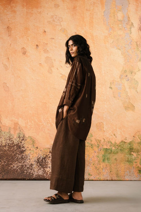 Mirage cognac co-ord set