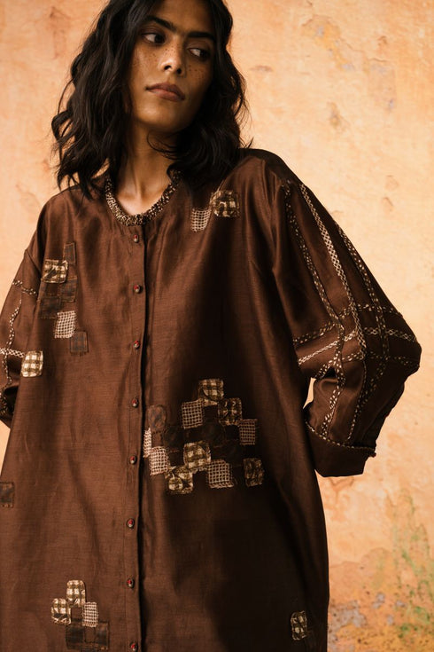 Mirage cognac co-ord set