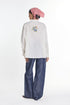 Mistletoe white panel shirt