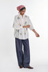 Mistletoe white panel shirt