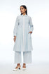 Mollis powder blue smocking tunic