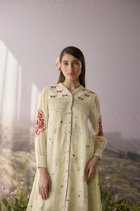 Moonlight beaded kurta