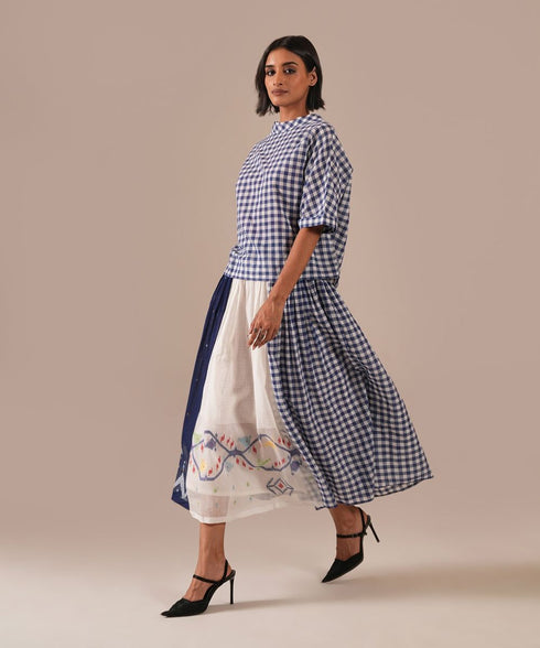 Moonlit wave top with skirt