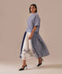 Moonlit wave top with skirt