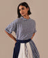 Moonlit wave top with skirt