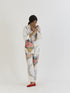 Morello white linen co-ord set