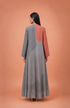 Mosaic ikat flow jacket dress