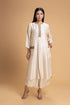 Mosiac ivory embroidered kurta set