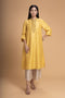 Mosiac yellow kurta set