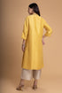 Mosiac yellow kurta set