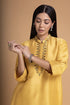 Mosiac yellow kurta set