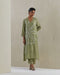 Moss crushed kurta set
