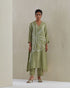 Moss crushed kurta set
