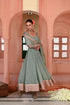 Moti mahal green anarkali set