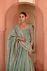 Moti mahal green anarkali set