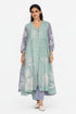 Multicolor applique tunic dress