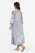 Multicolor applique tunic dress