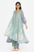 Multicolor applique tunic dress