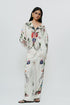 Multicolor astral print PJ set