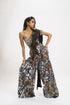 Multi color corset with trouser