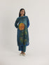 Multi color dilly dally long kurta set
