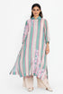 Multicolor embroidered shirt tunic